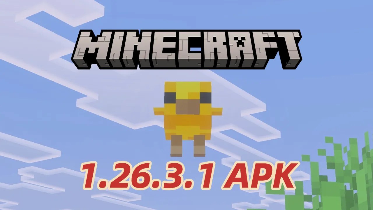 Como baixar Minecraft 1.26.3.1 mod APK versão mais recente grátis para Android 2026