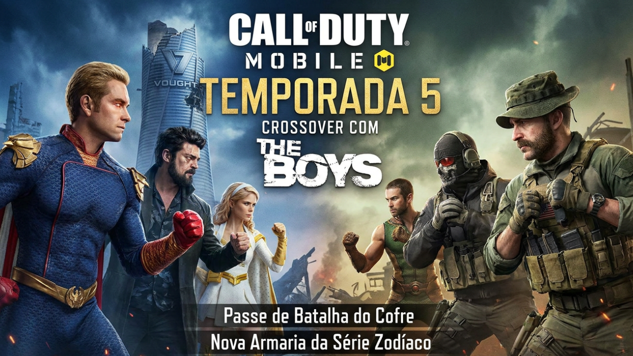 Call of Duty Mobile Temporada 5: Cronograma de Lançamento, Colaboração com The Boys, Passe de Batalha e Mais Vazamentos