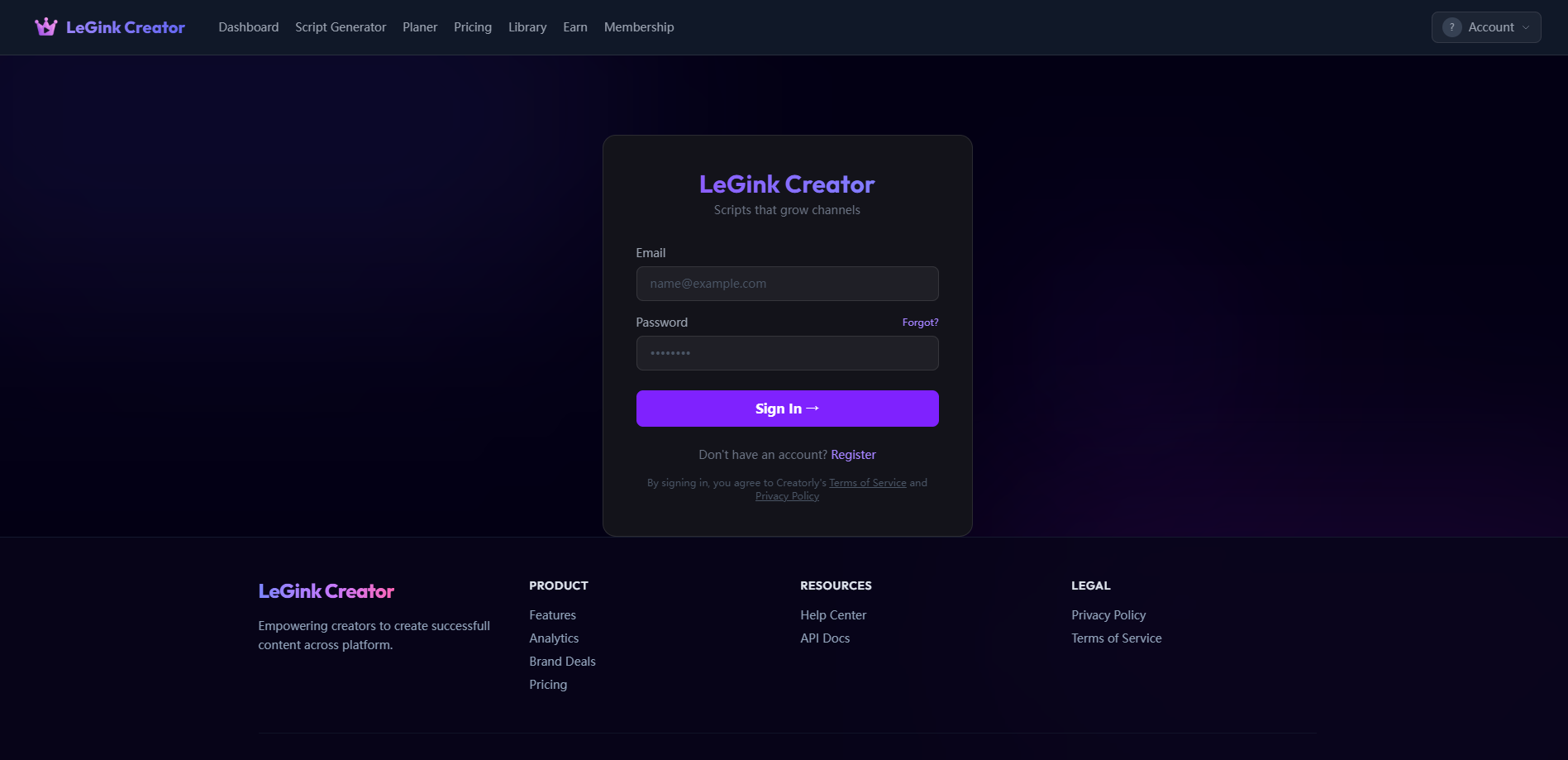 Legink LeGink Creator: Reviews, Features, Pricing, Guides, and Alternatives