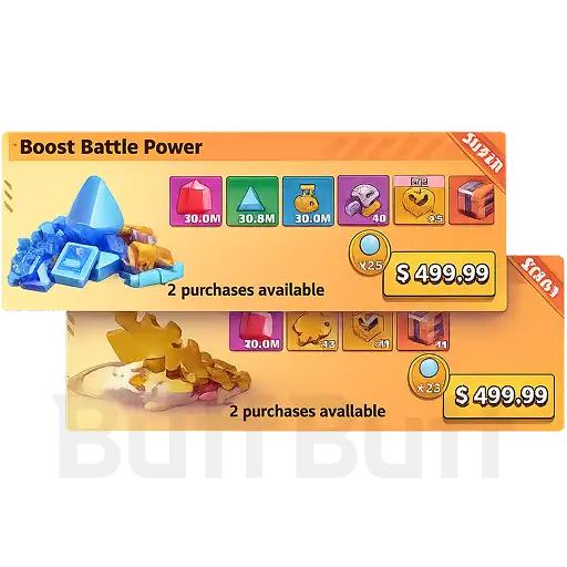 499.99  Standard Packs