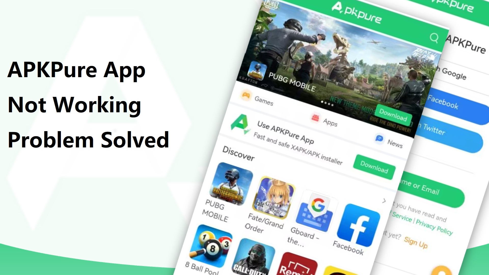 How To Fix APKPure App Not Working Problem