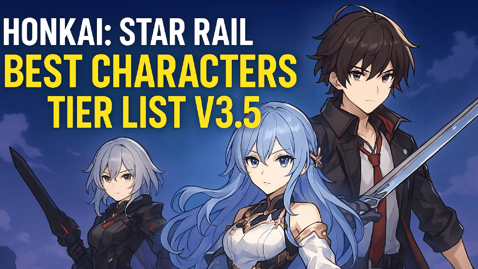 Honkai: Star Rail Best Characters Tier List V3.5 image