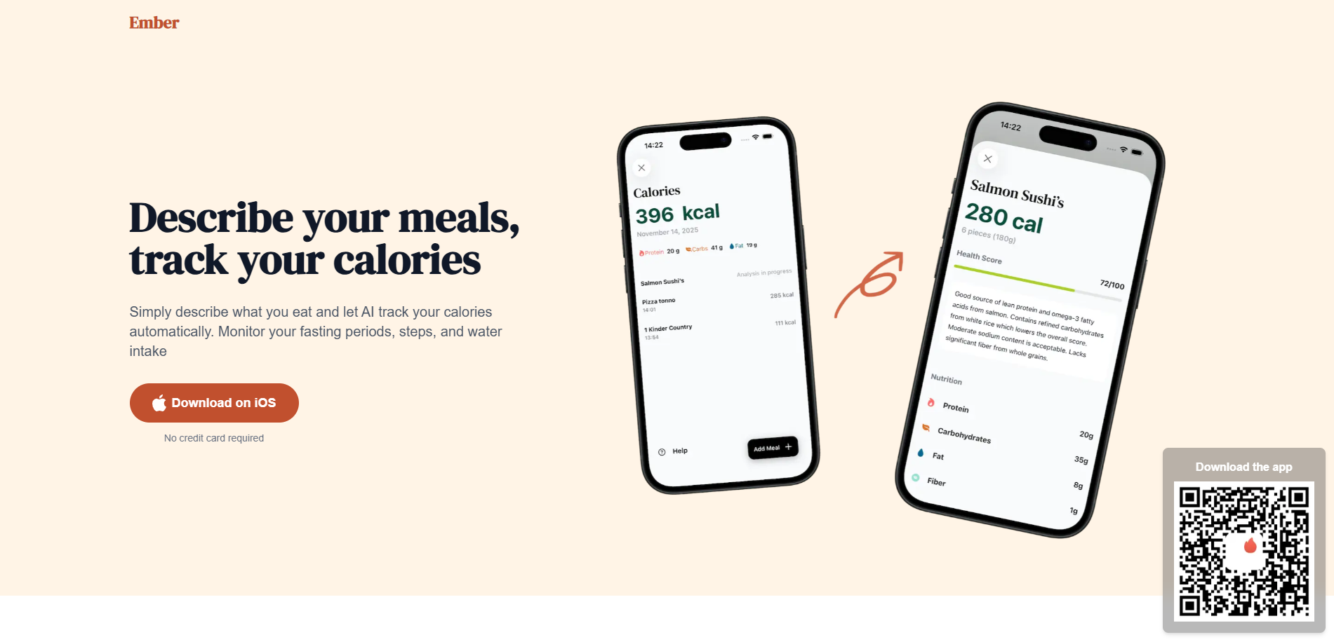 Ember - AI Calorie Counter:评论、功能、价格、指南和替代方案