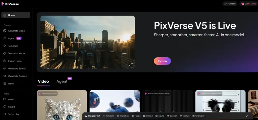 PixVerse V5