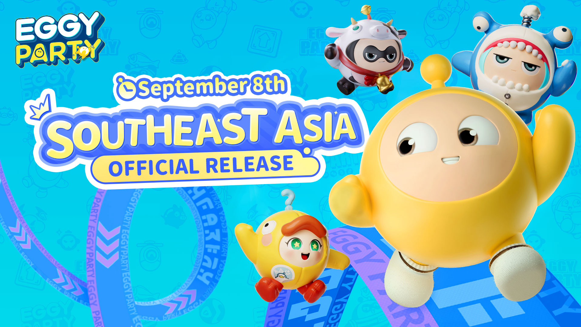Eggy Party: el juego de fiesta de NetEase, se lanzará en el Sudeste Asiático el 8 de septiembre de 2023