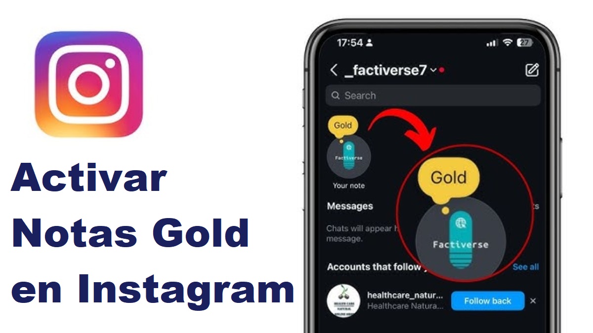 Notas Gold en Instagram: Cómo Activarlas y Destacar tus Publicaciones en 2024 image