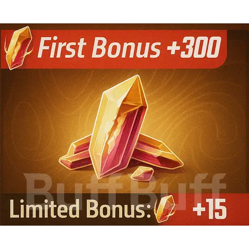 300 Dreamstone (First Recharge Doubled)