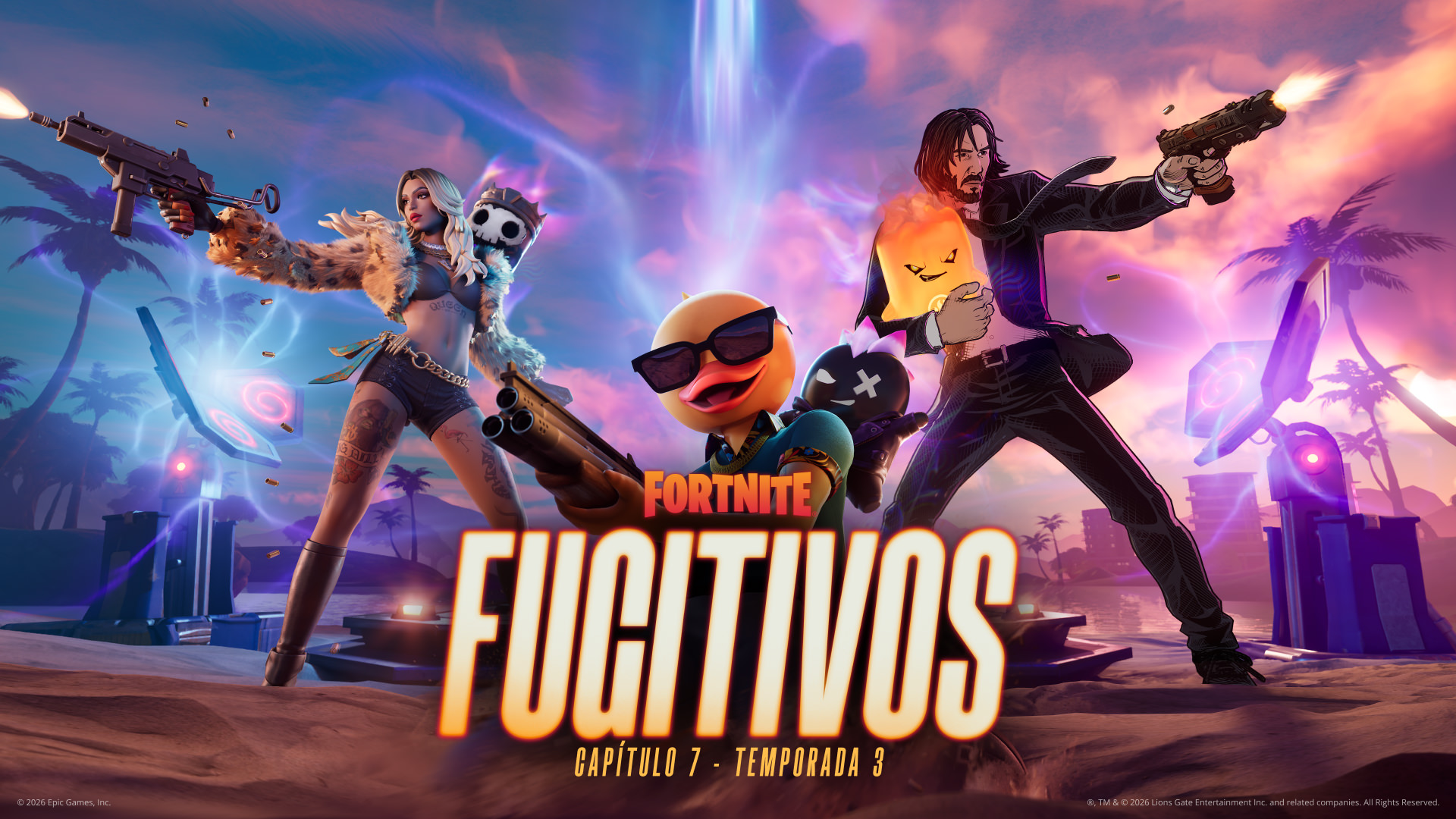 Fortnite Capítulo 7 Temporada 3: Pase de Batalla, skins, colaboraciones y novedades
