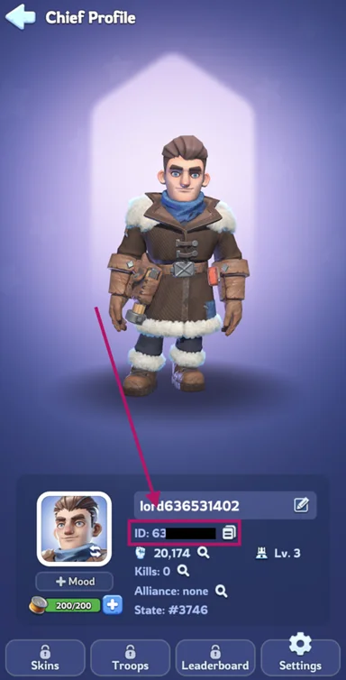 Whiteout Survival ID