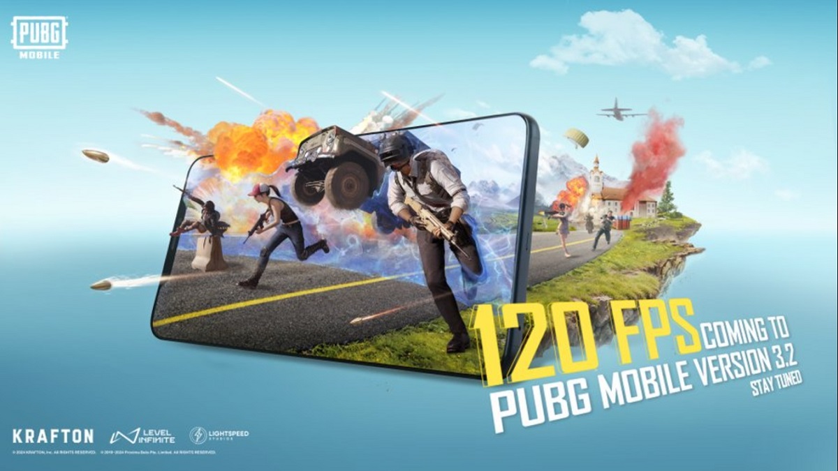 PUBG Mobile Version 3.2 bietet optimale Spielleistung mit 120 FPS image