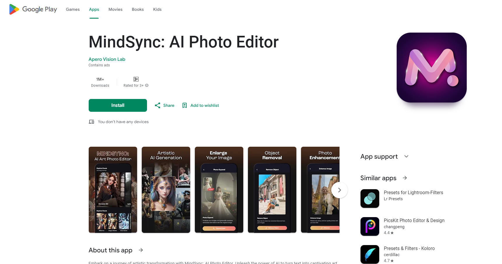 MindSync: AI Photo Editor