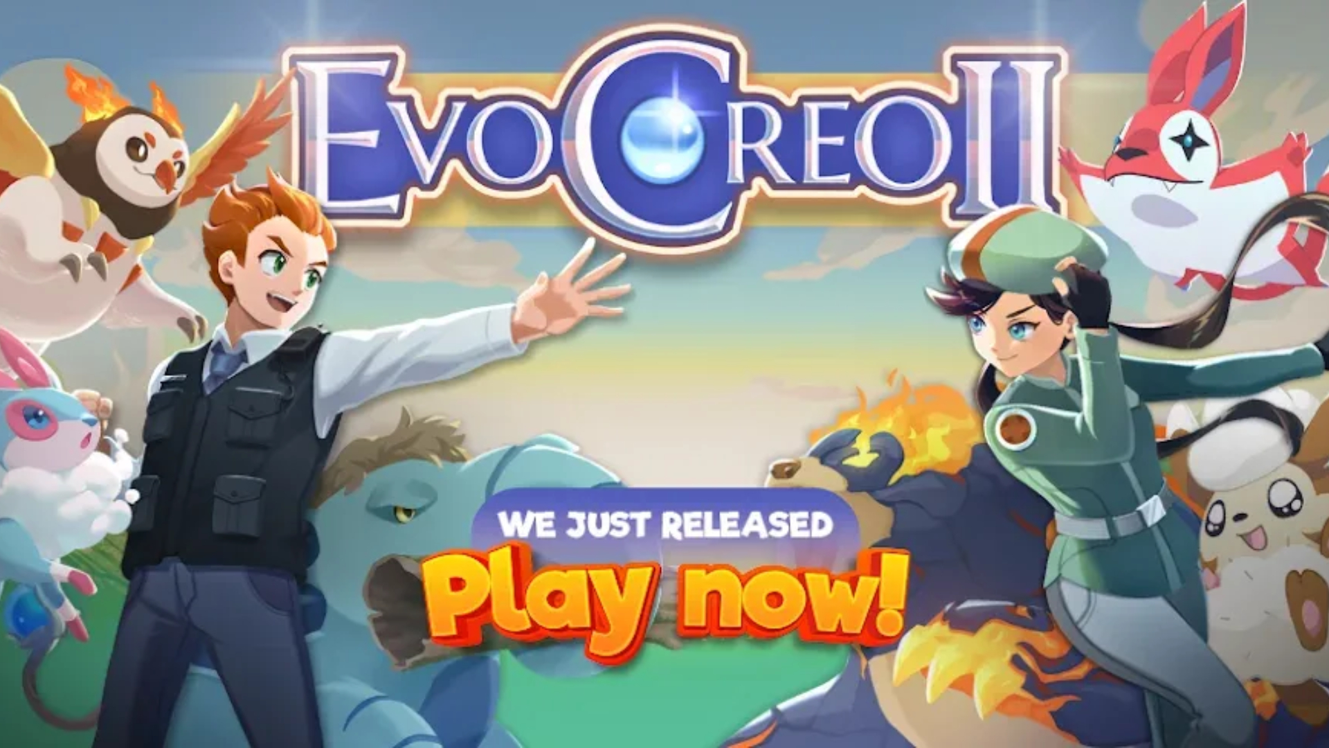 EvoCreo 2: New Monster Catching RPG Out Now on Mobile! image