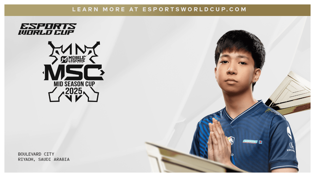 Mobile Legends: Bang Bang объявляет о проведении Mid Season Cup 2025 в Эр-Рияде в рамках Esports World Cup