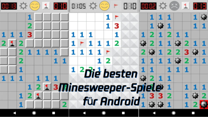 Die 10 besten Minesweeper-Spiele für Android