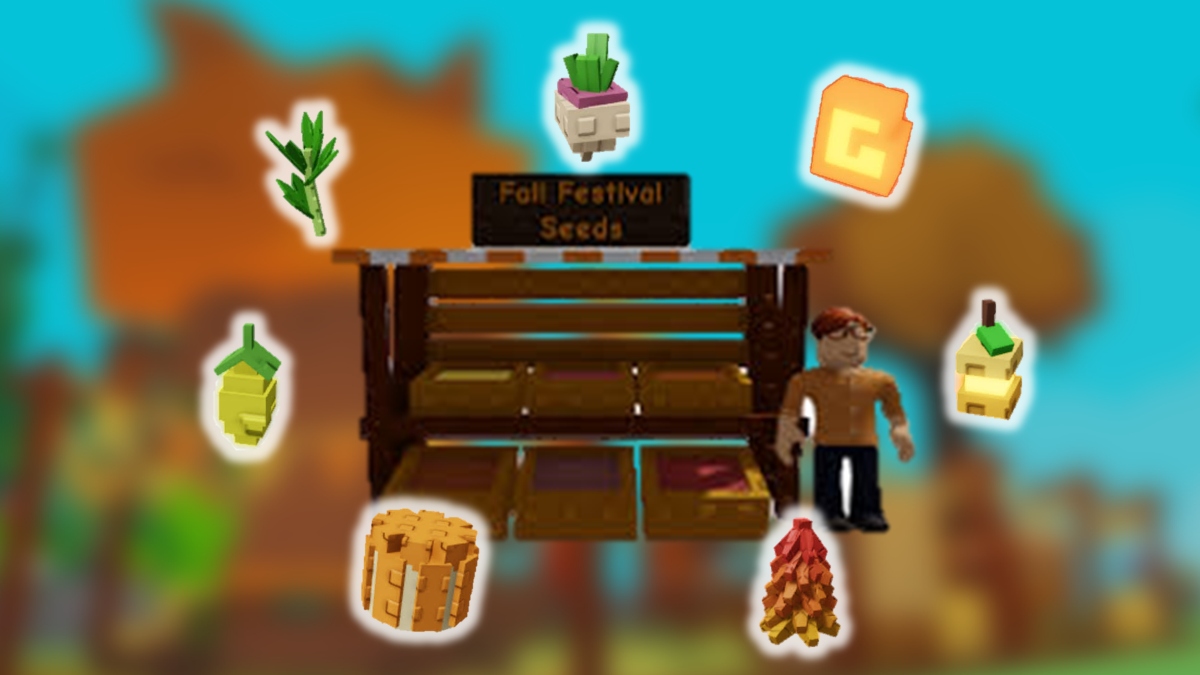 How to Get All Fall Plants in Grow a Garden image