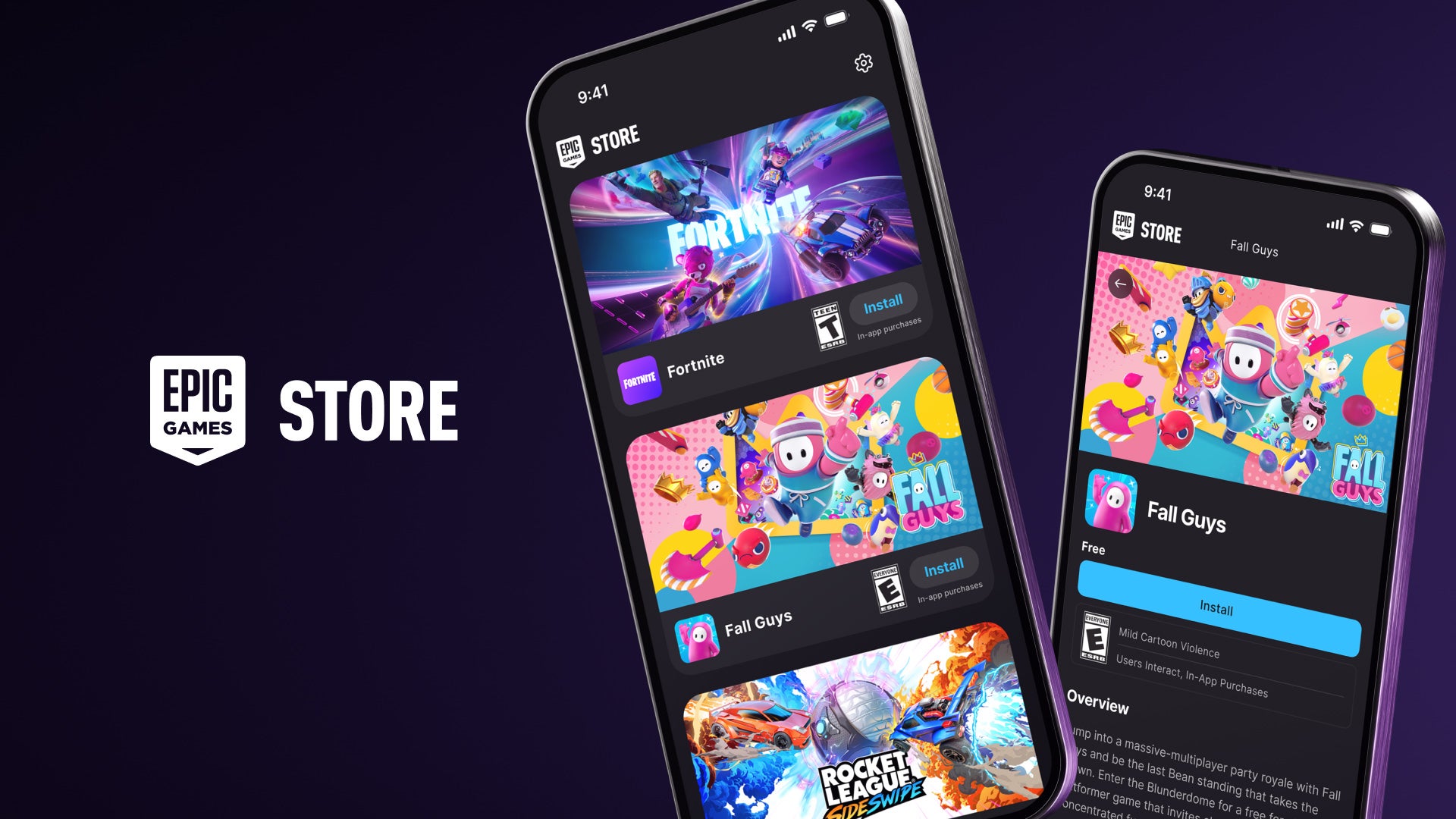 Epic Games Store is available on Android and iOS image