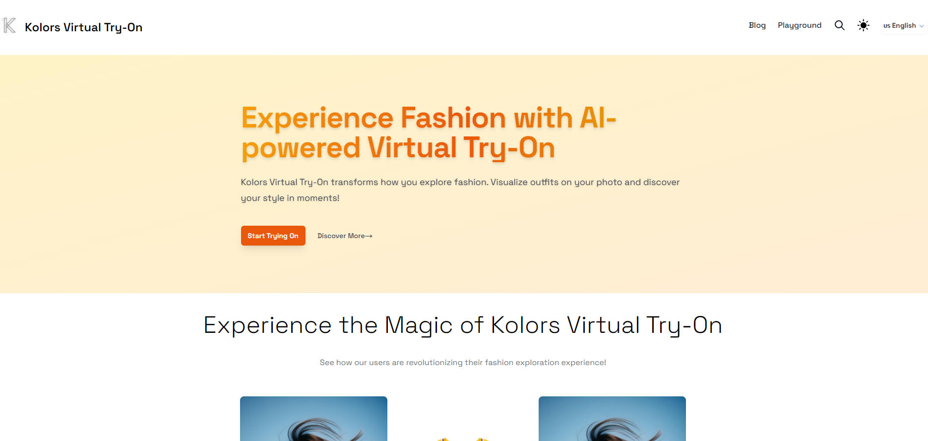 Kolors Virtual Try-On