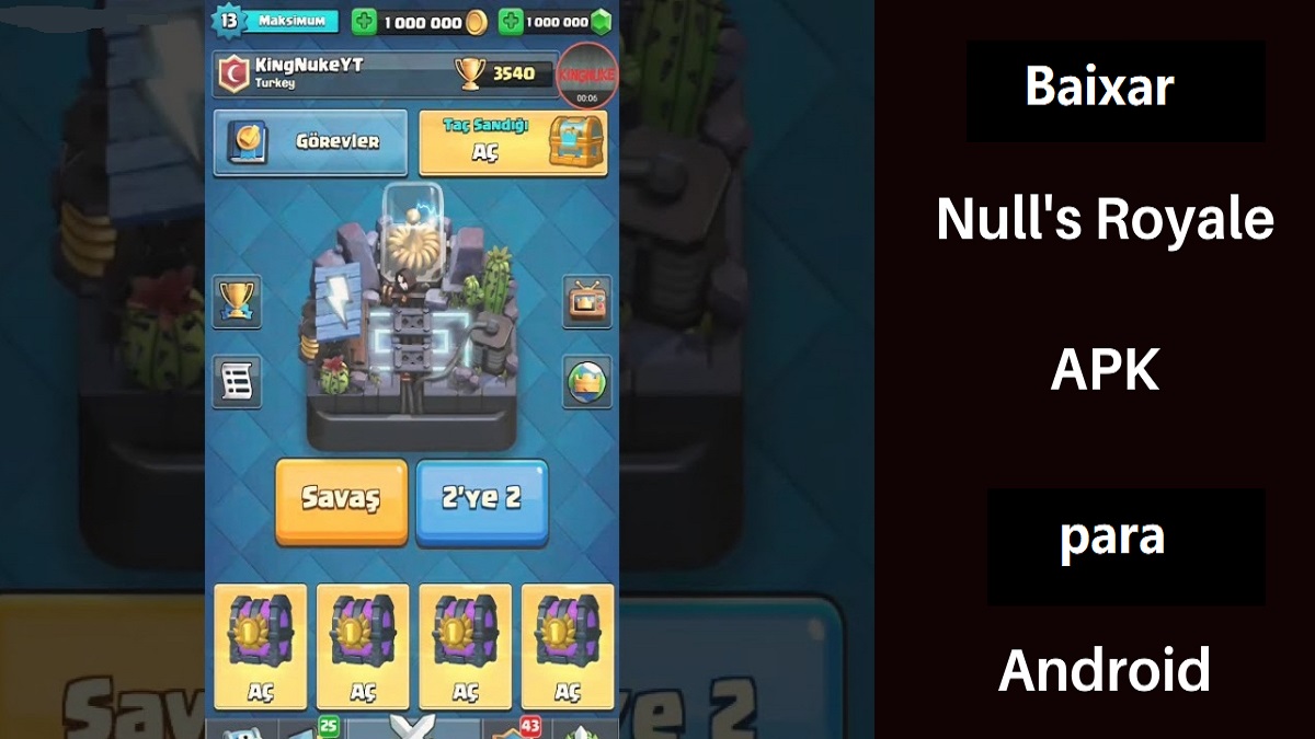 Null's Royale: A Experiência Definitiva de Clash Royale em um Servidor Privado image