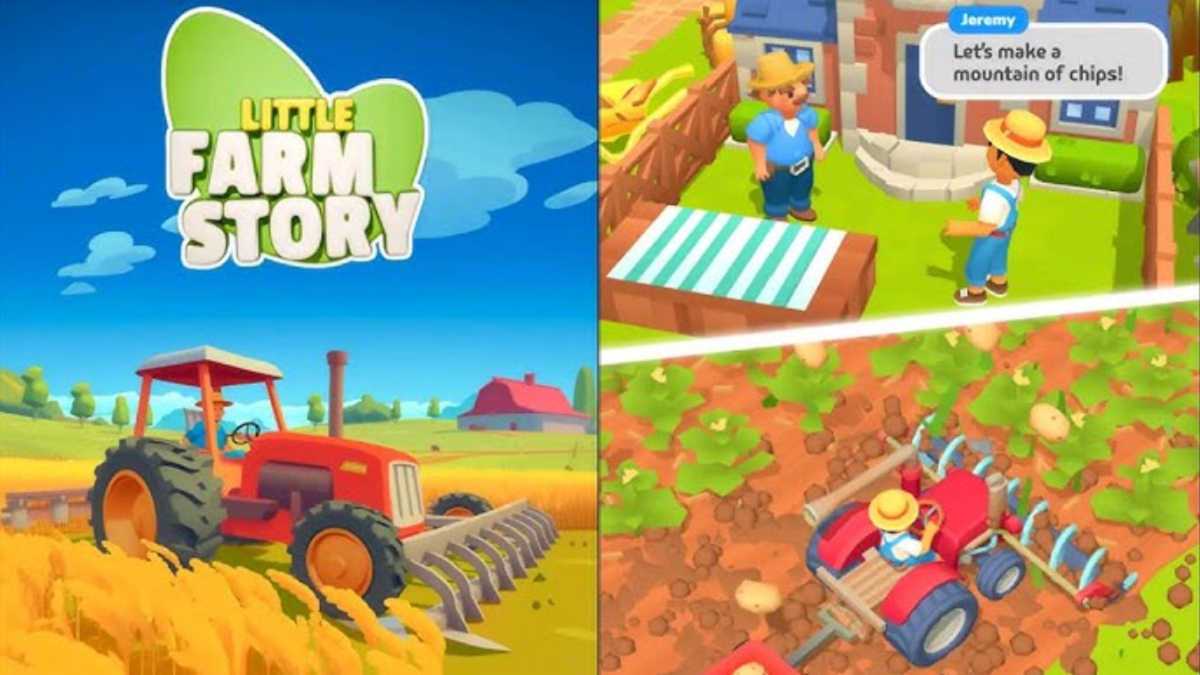 Little Farm Story: Idle Tycoon Review – Un jeu de ferme captivant avec une mécanique Idle innovante