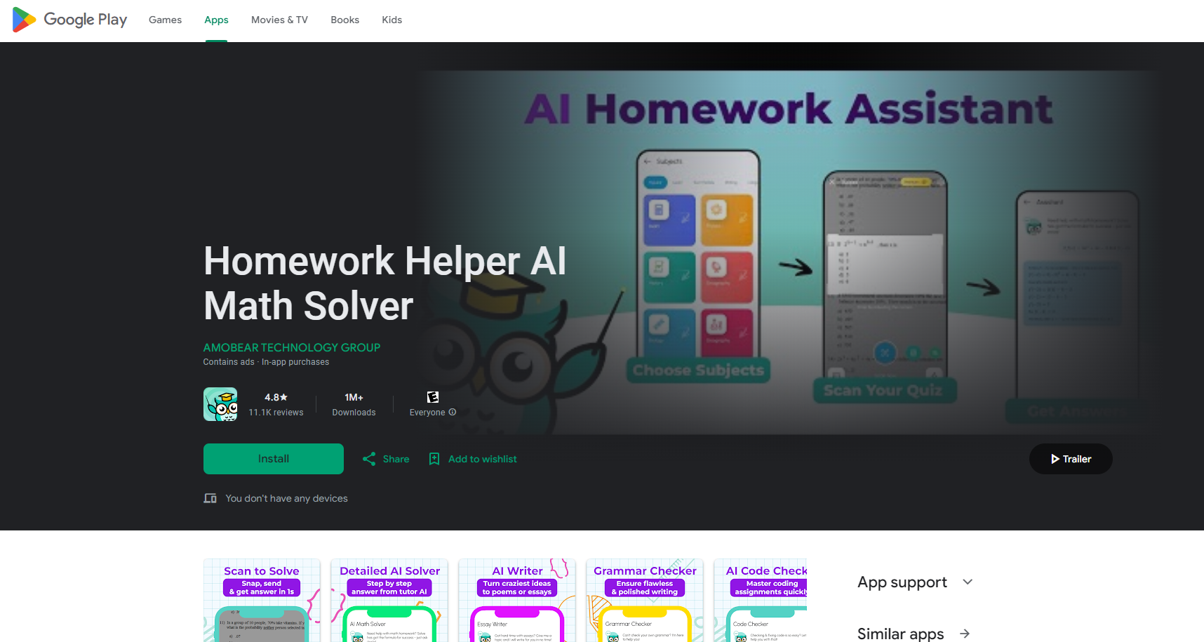 Homework Helper AI Math Solver