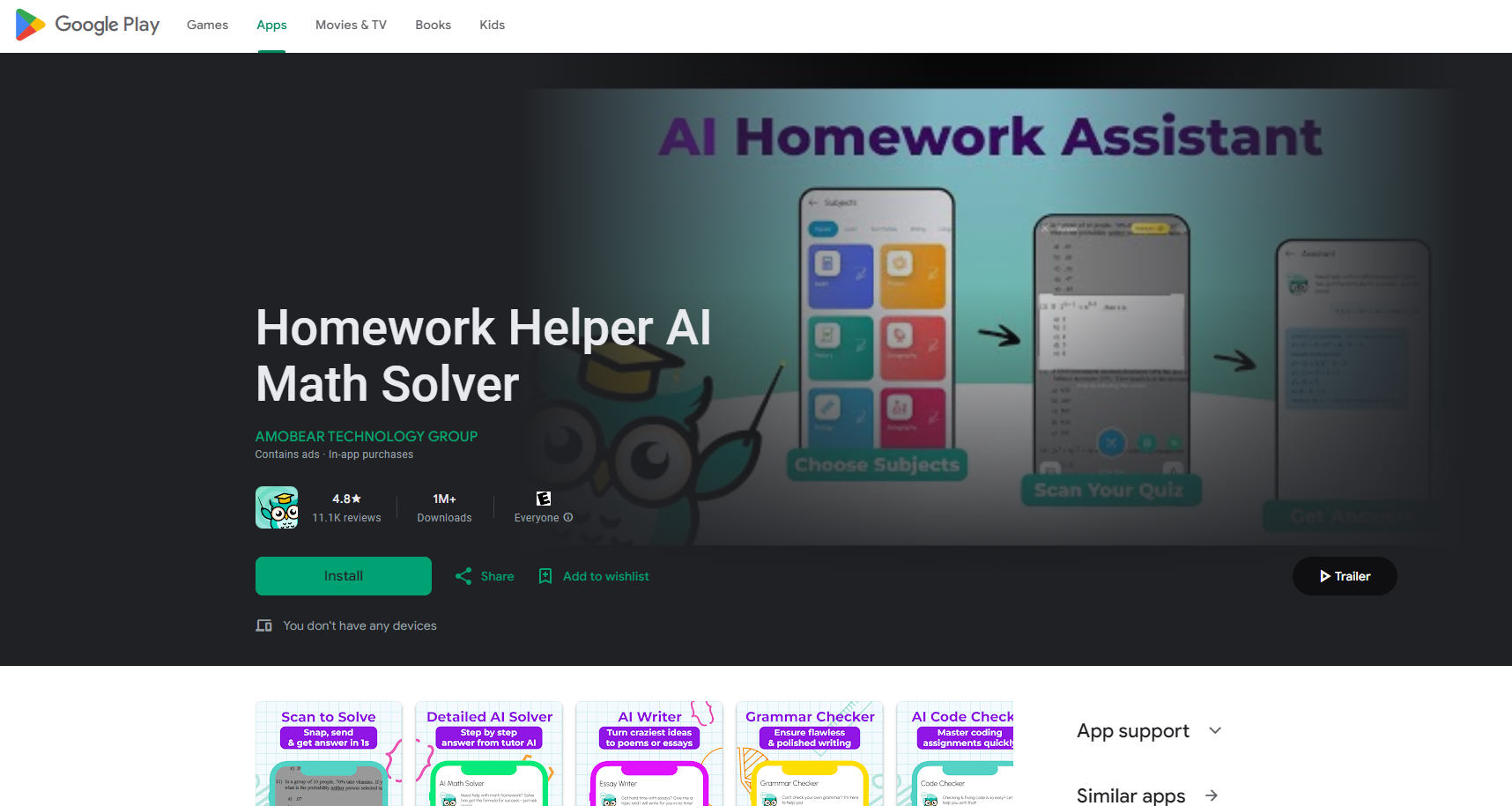 Homework Helper AI Math Solver 