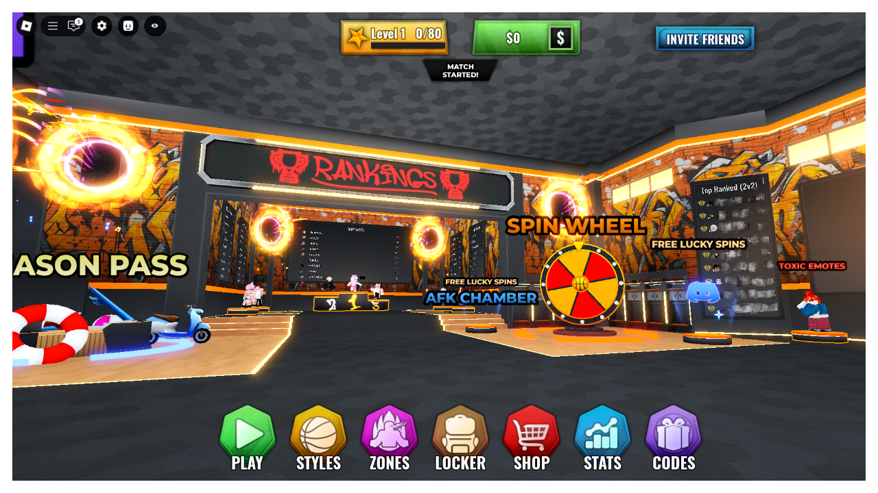 Basketball Zero Codes (July 2025) - Free Spins, Cash and Cash Boosts