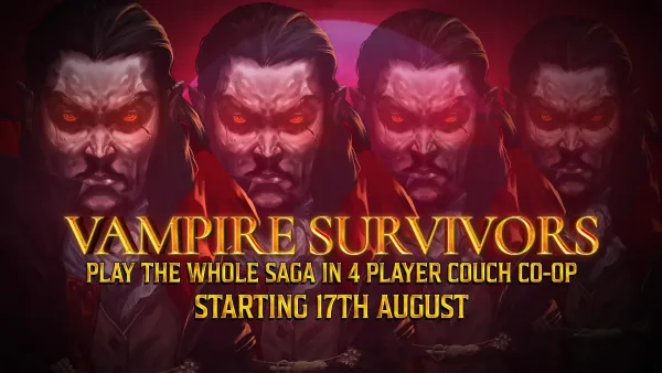 Vampire Survivors adiciona modo co-op local com até 4 jogadores na última atualização image