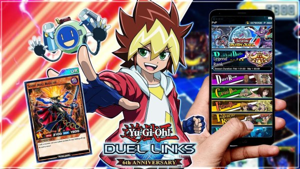 Yu-Gi-Oh! Duel Links está adicionando um novo modo Rush Duel na atualização do próximo mês image