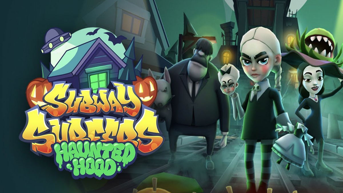 Subway Surfers 3.36.2 : Des aventures terrifiantes avec Dr. Flyman et Pumpkin Pete ! image