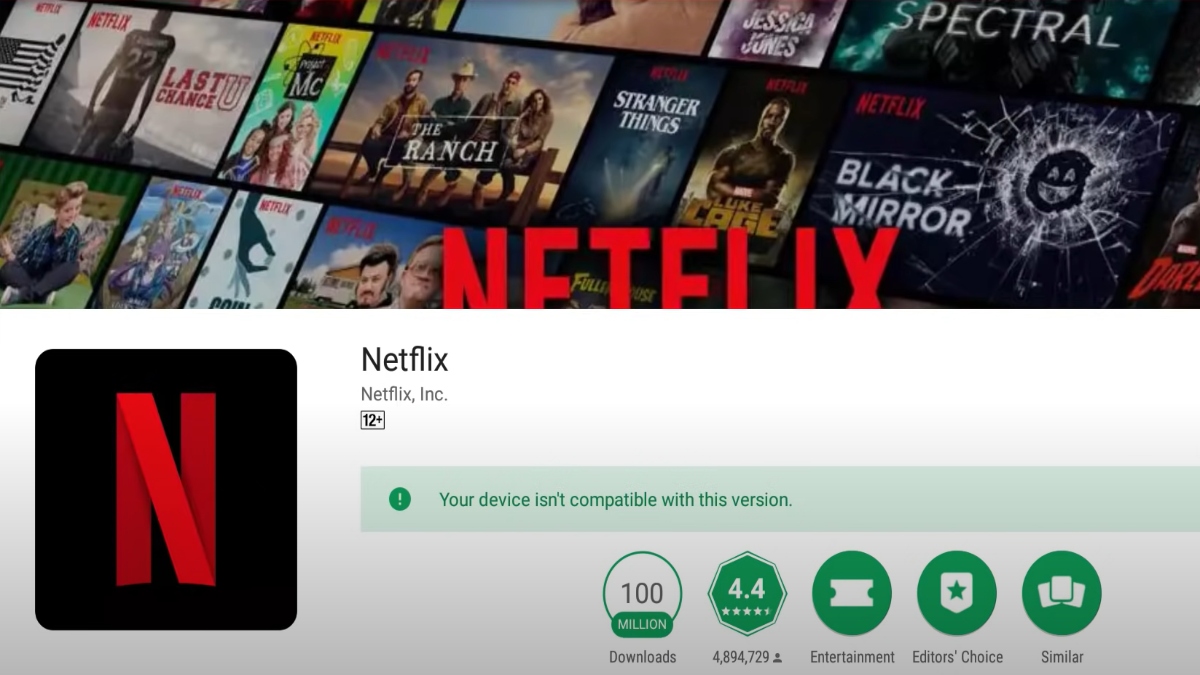 How to Fix Netflix Incompatible Problem on Android TV image