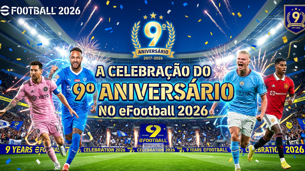 A Celebração do 9º Aniversário no eFootball 2026: Tudo o que Você Precisa Saber