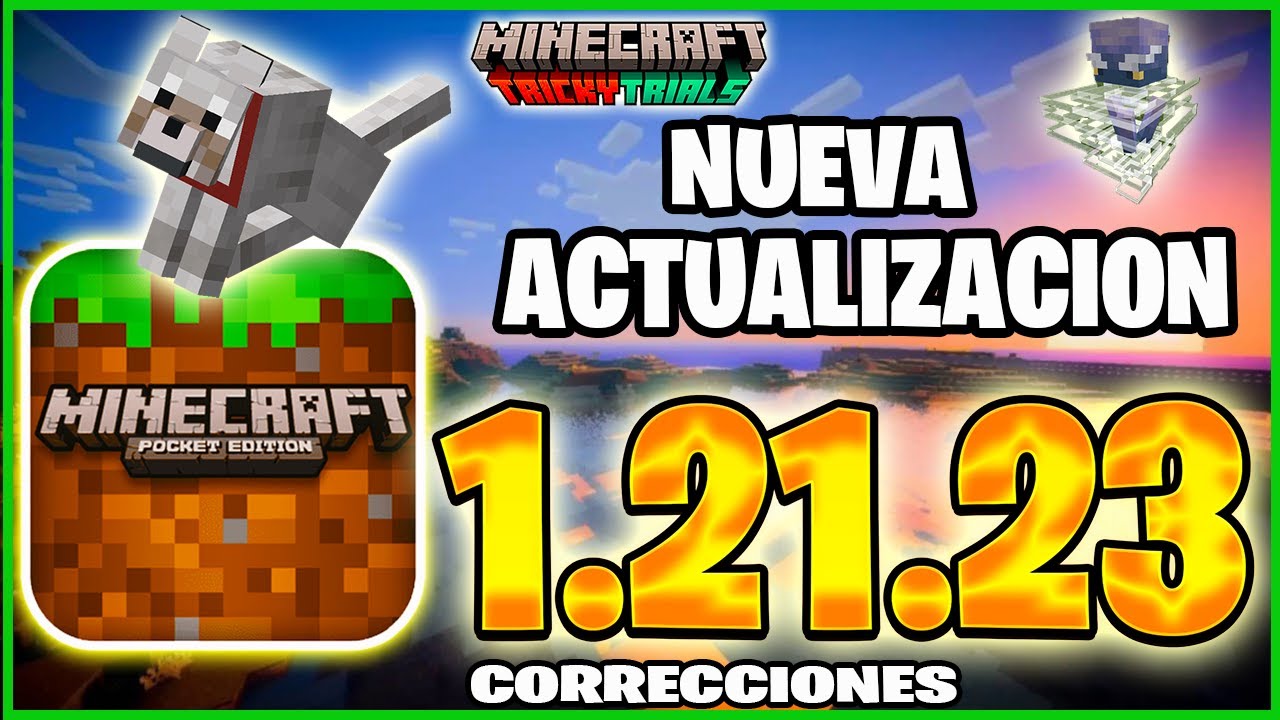 Minecraft 1.21.23: Notas del parche de actualización image