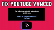 YouTube Vanced funktioniert nicht - Wie kann man das Problem beheben?