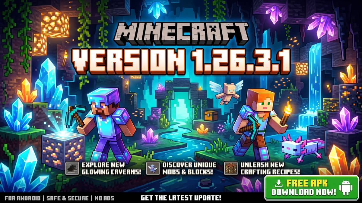 Minecraft 1.26.3.1 APK: Notas de Atualização, Correções do Hotfix 26.3 e Download Seguro no Android