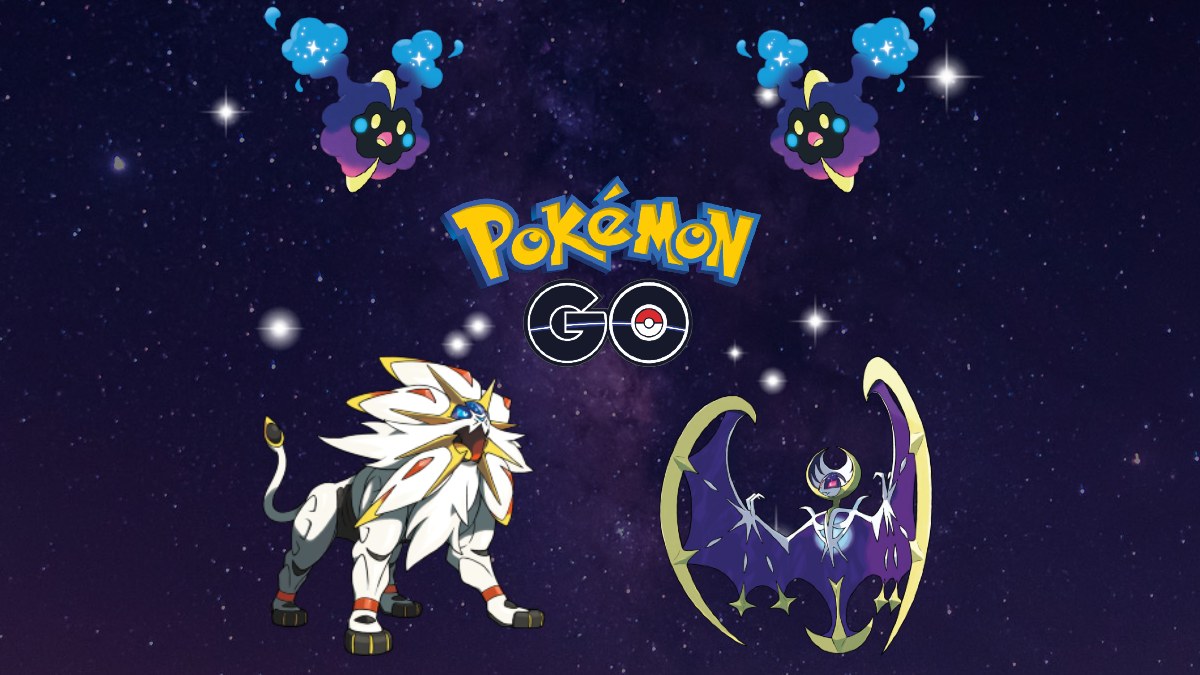 Como obter Solgaleo e Lunala em Pokémon Go