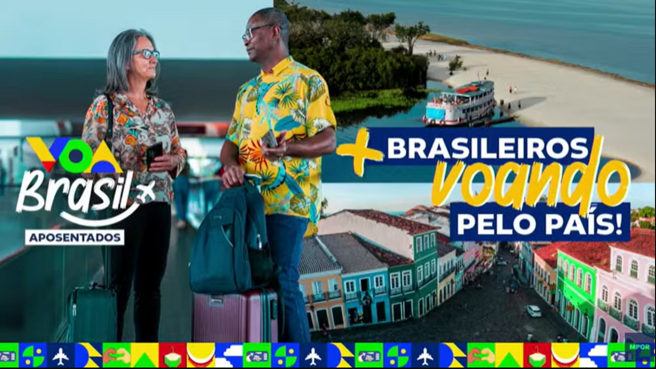 Governo lança Voa Brasil oficialmente: Passagens Aéreas a R$ 200 para Aposentados do INSS image