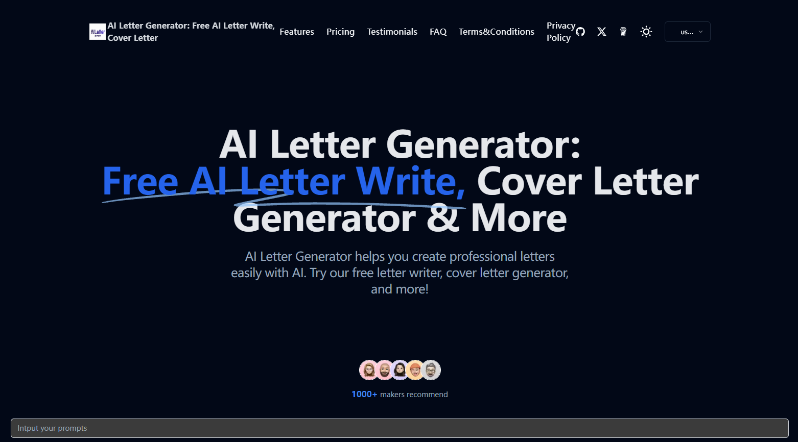 AI Letter Generator