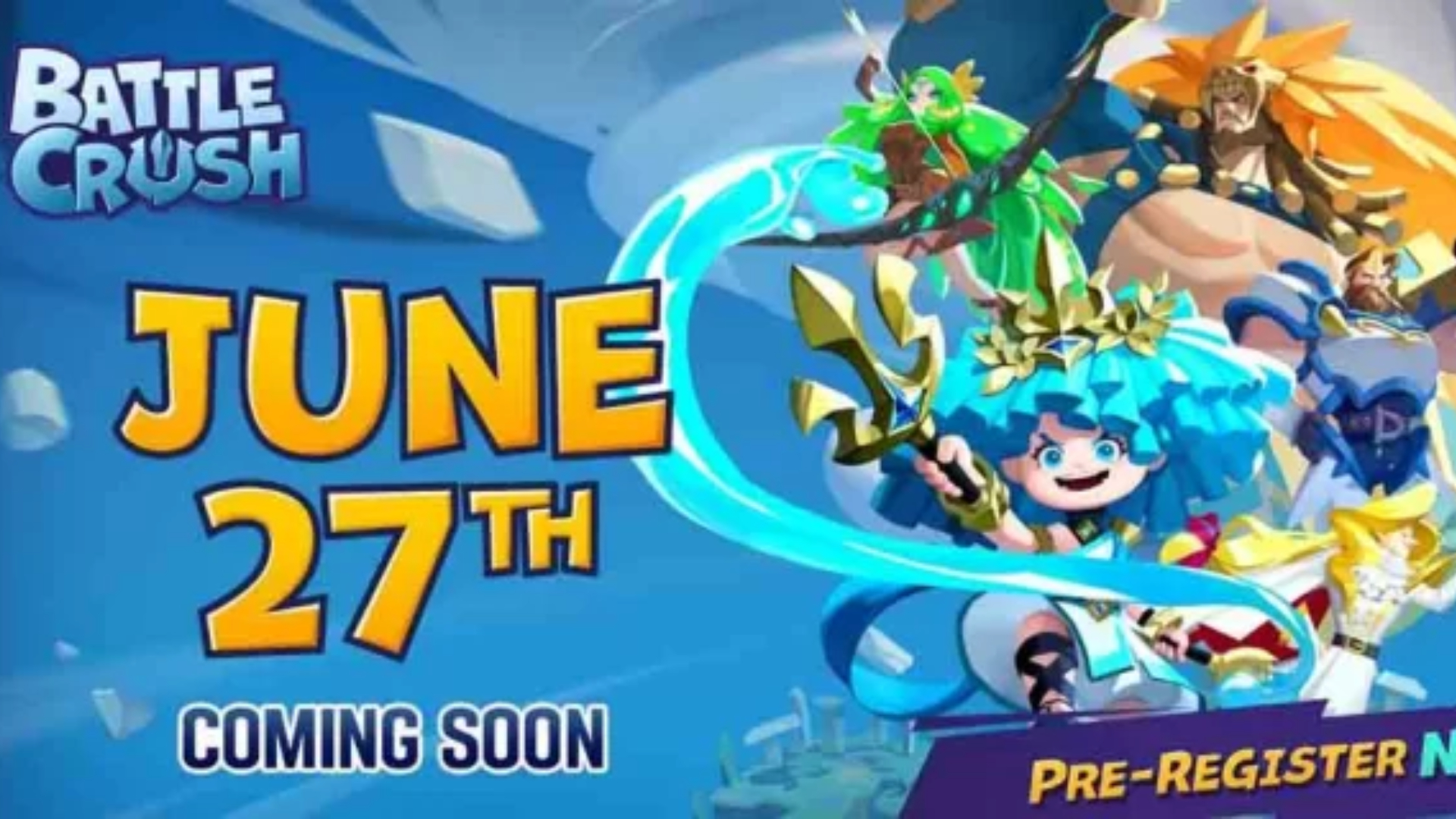 Battle Crush Opens Pre-Registrations and Plans for Android Launch on June 27th image