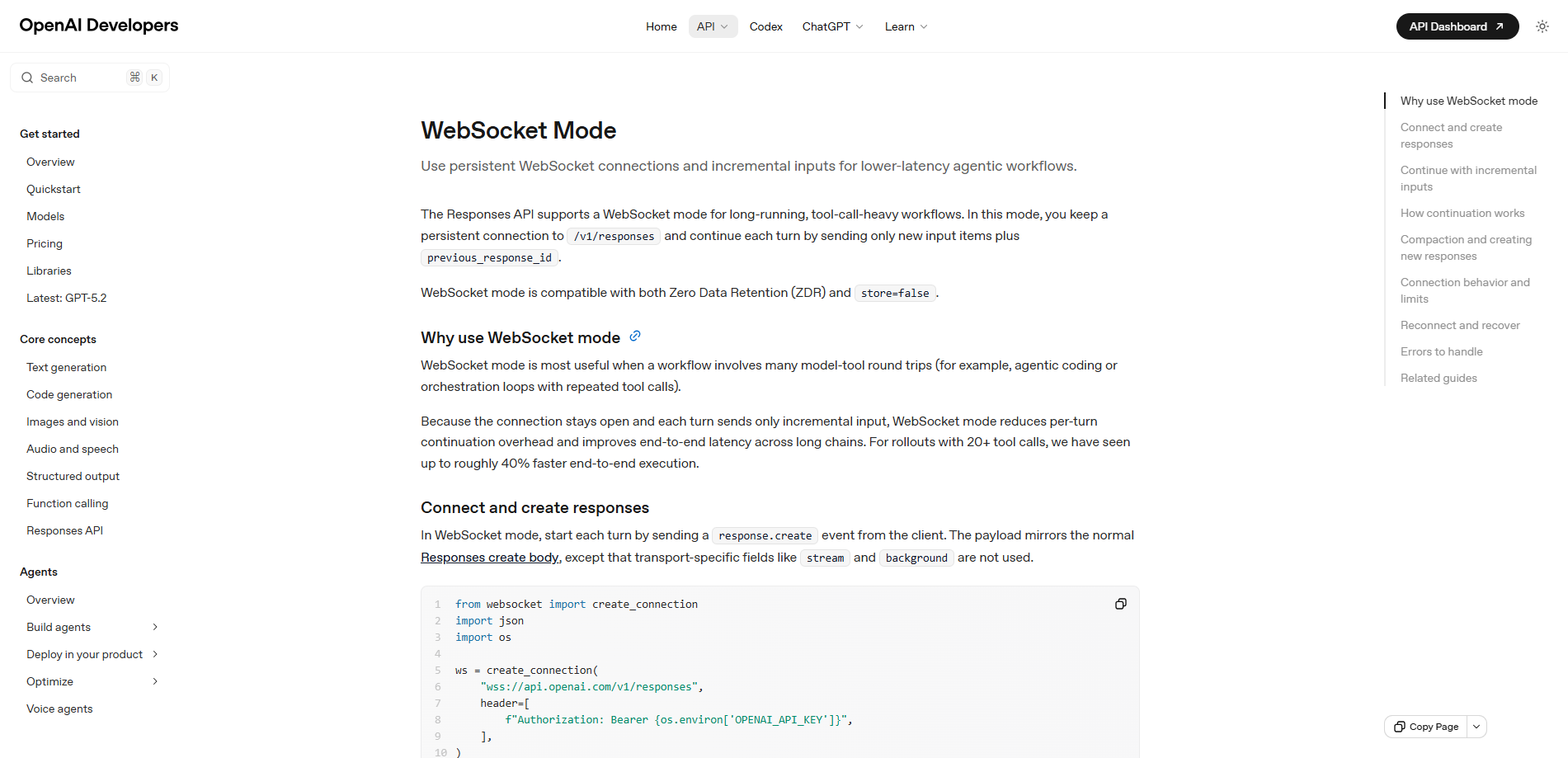 OpenAI WebSocket Mode for Responses API: Reviews, Features, Pricing ...