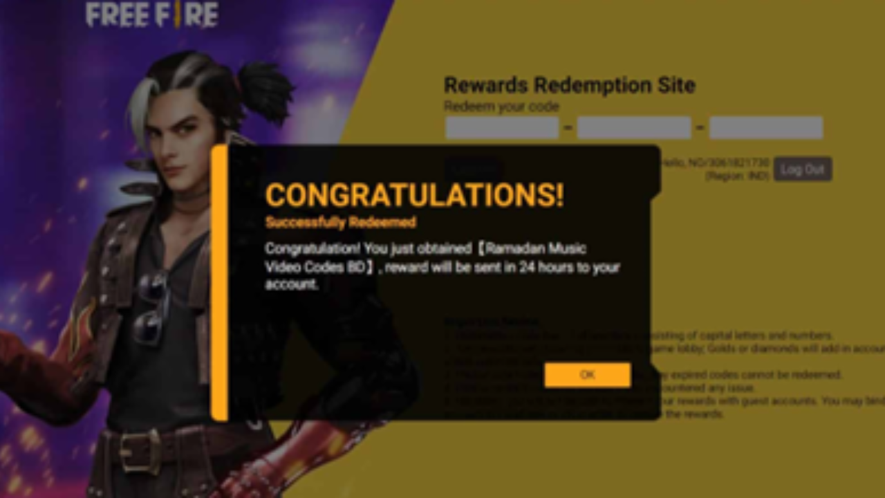 Best Active Free Fire Codes December 2025 - Claim Free Skins & Diamonds!