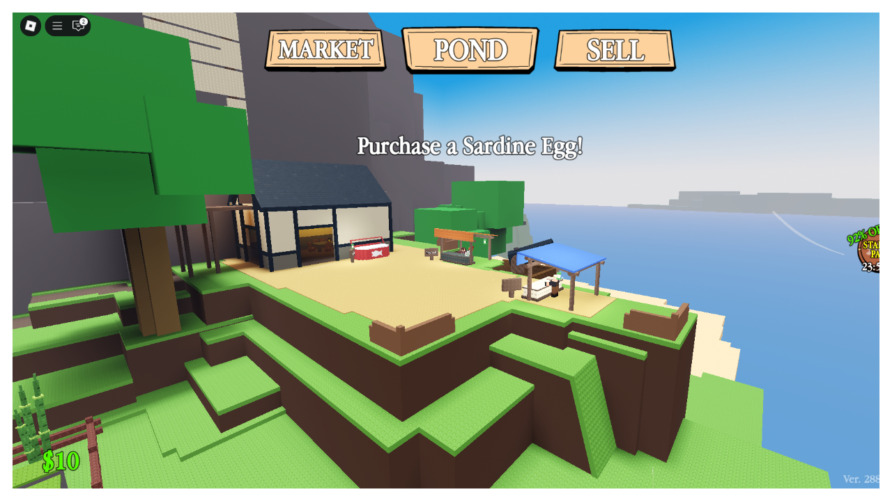 Собственный рыбный пруд коды для Roblox (Август 2025) image
