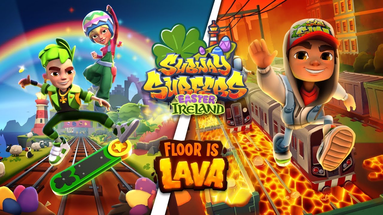 Subway Surfers ha lanzado la actualización "The Floor is Lava" image