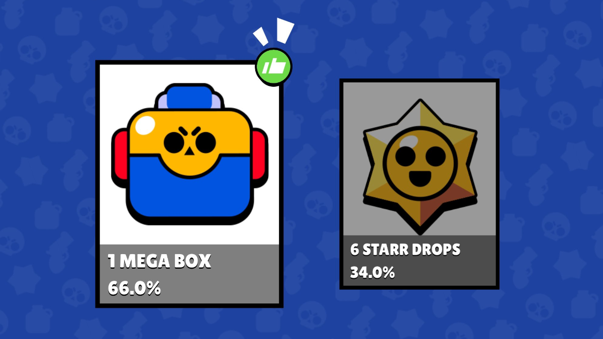 Brawl Stars #BoxVsDrops: ¿preferirías conseguir 10 Mega Boxes o 60 Starr Drops? image