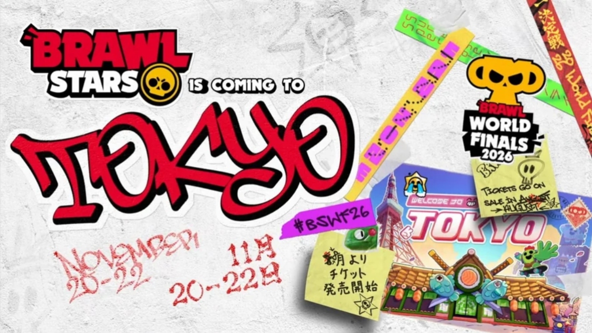 Brawl Stars World Finals 2026 Is Coming to Tokyo on November 20, 2026