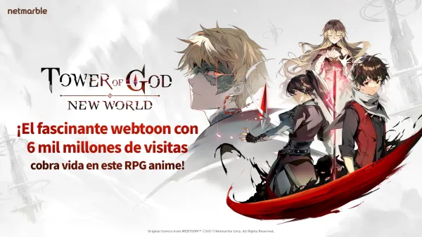 Tower of God: New World, el nuego juego de rol ocioso, basado en la serie de anime del mismo nombre, abre la preinscripción global image