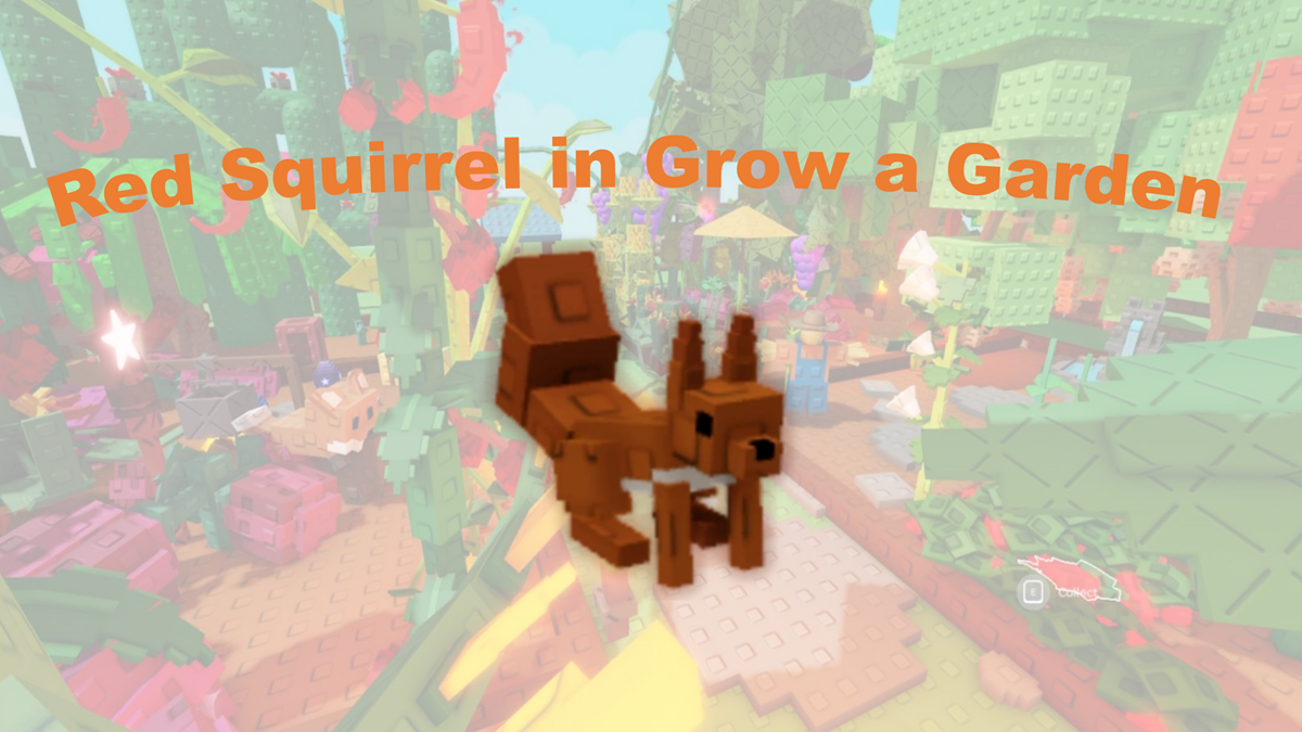 Red Squirrel in Grow a Garden: How to Get & How Much It’s Worth image
