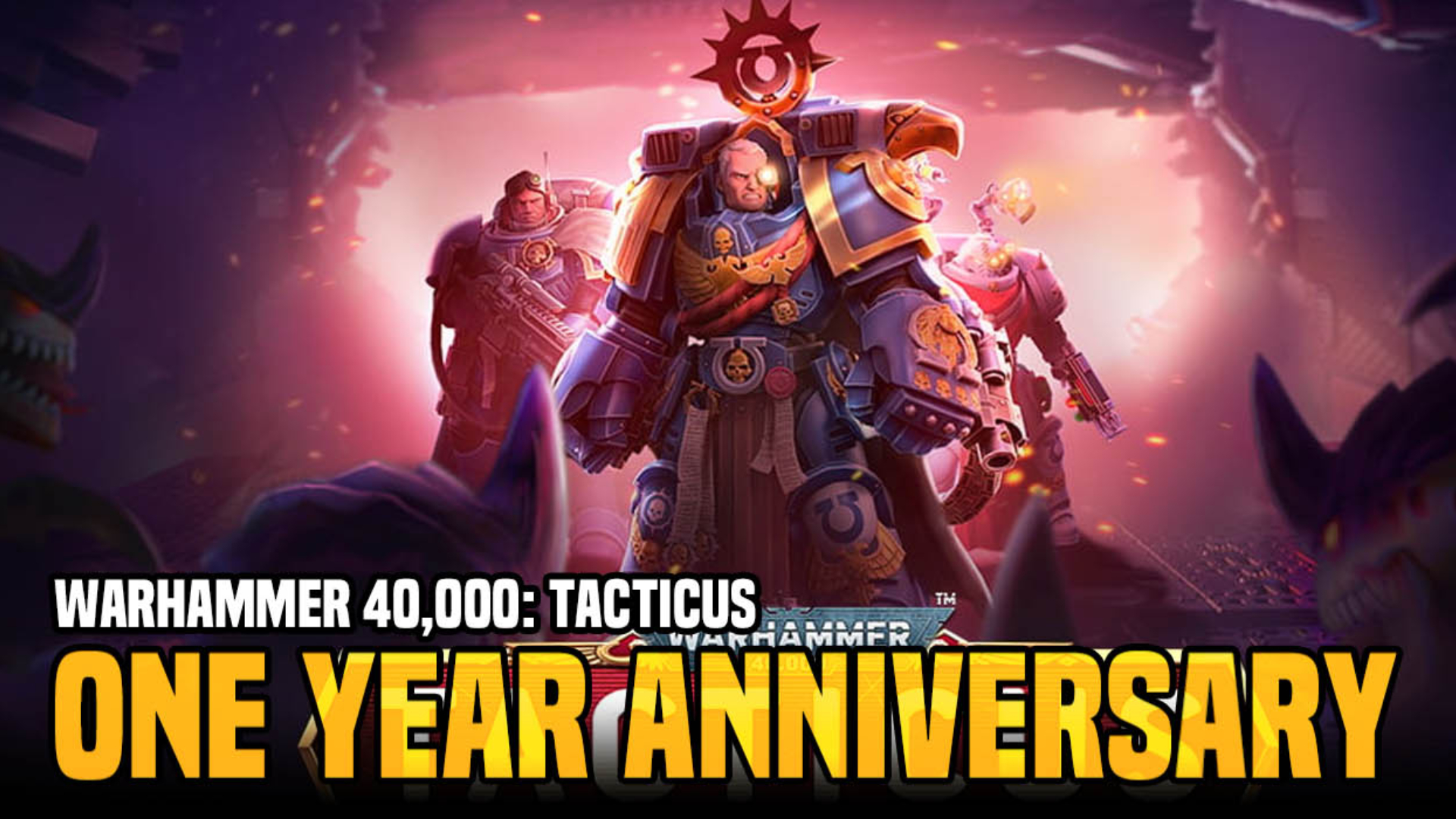 Warhammer 40000: Tacticus Is Celebrating Its 1st Anniversary with Events & Rewards image
