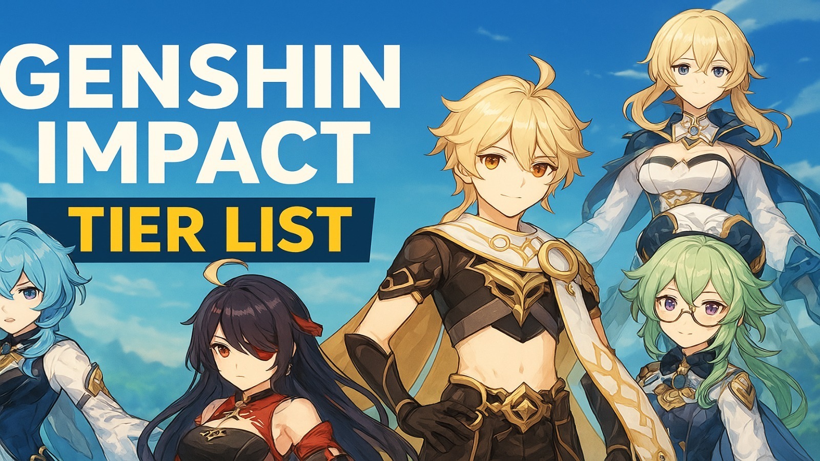 Genshin Impact 5.8 Tier List and the Best Characters image