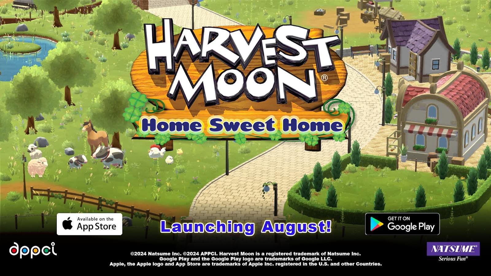 Harvest Moon: Home Sweet Home が 8 月 23 日に Android と iOS に登場します image