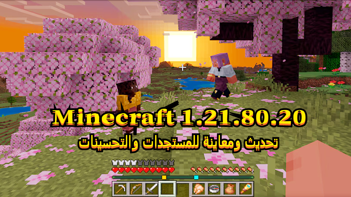 Minecraft 1.21.80.20: تحديث ومعاينة للمستجدات والتحسينات